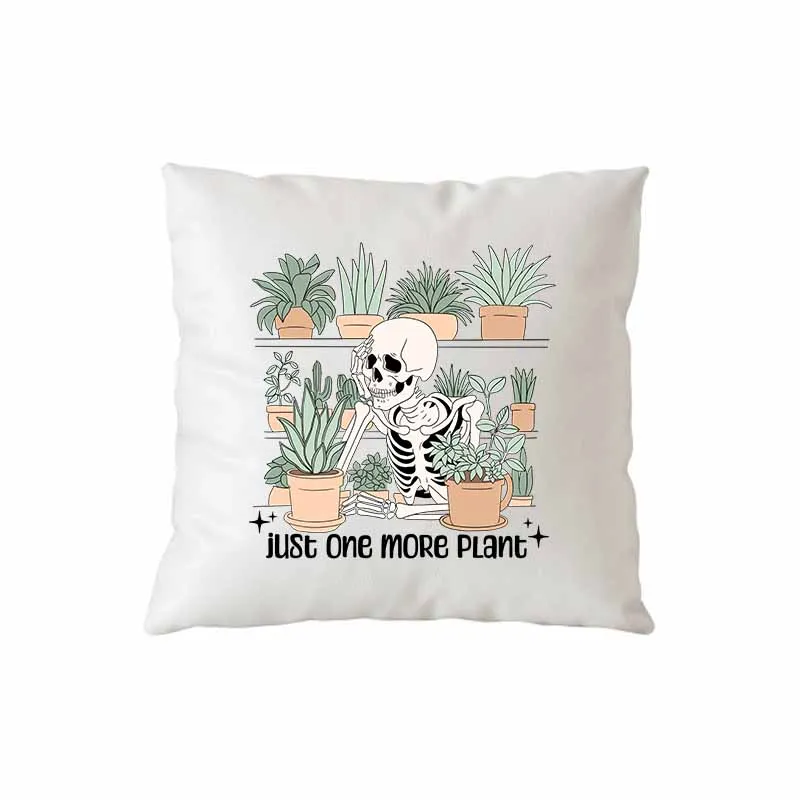 Skull Iron On Heat Transfer Sticker Clothing Plant Series Skull Thermals DTF Transfer Print Patch T Shirts DIY