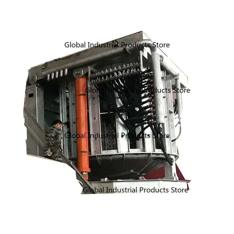 hydraulic foundry electric furnace melting furnace steel shell melting furnace