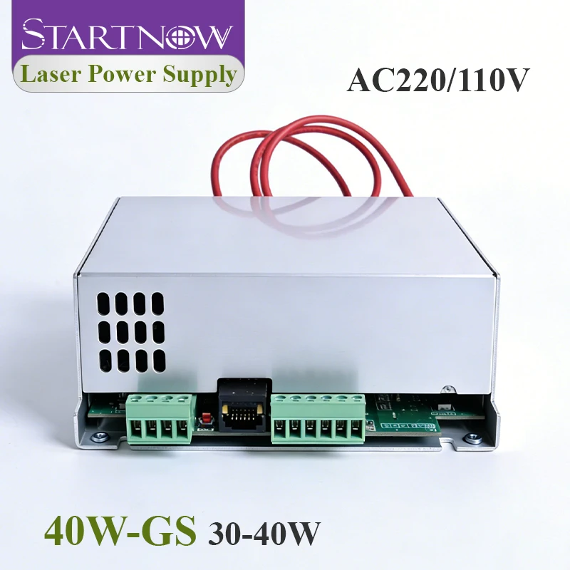 Startnow-Alimentation laser pour machine à graver, découpe de tubes, modèle électrique MYJG 40W-WS/GS, PSU 115V/230V, 30 W-55W, 50W G
