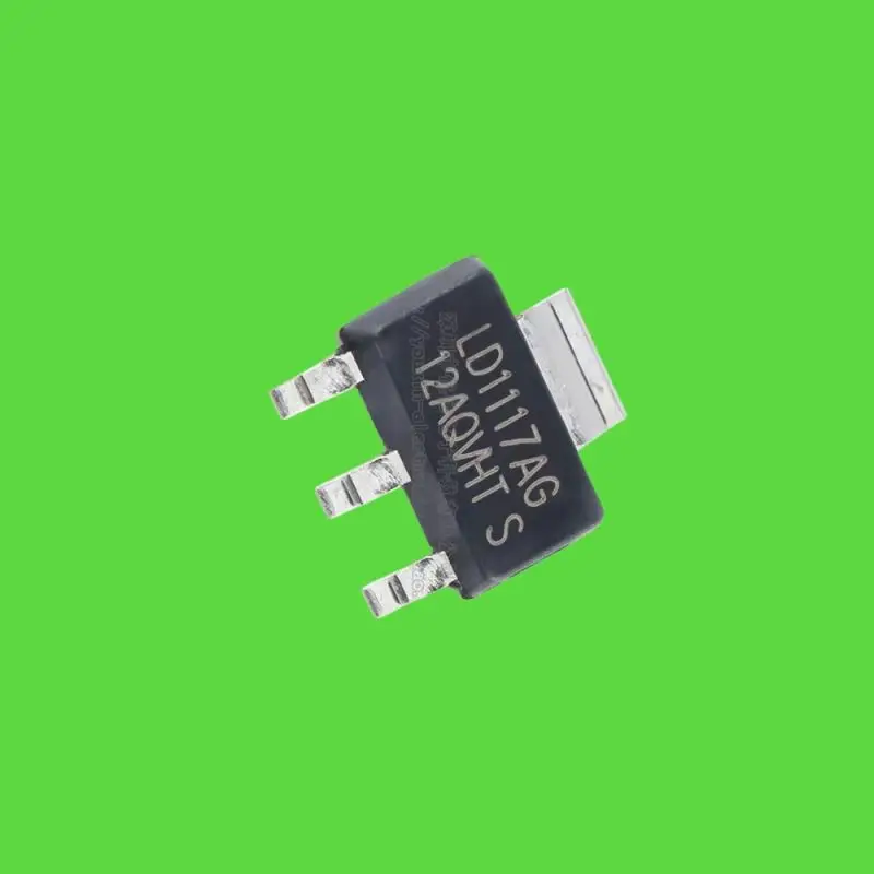 100pcs/ LD1117-1.2 SOT-223 output 1.2V/1A low dropout linear regulator LDO chip