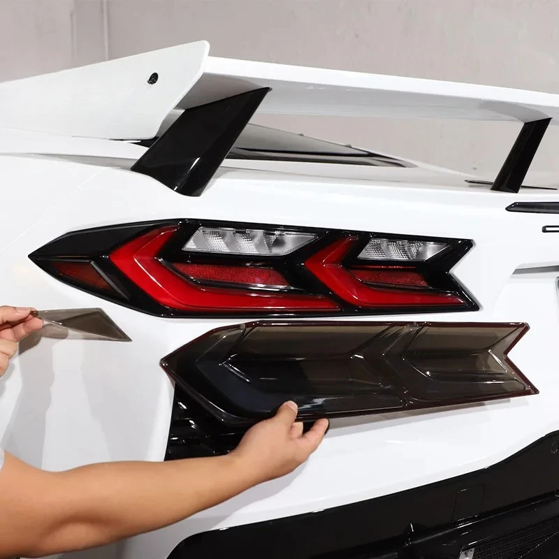 For Chevrolet Corvette C8 Z51 Z06 2020-2023 Car Tail Light Cover Brake Light Wide Indicator Protective Cover Car Accessories