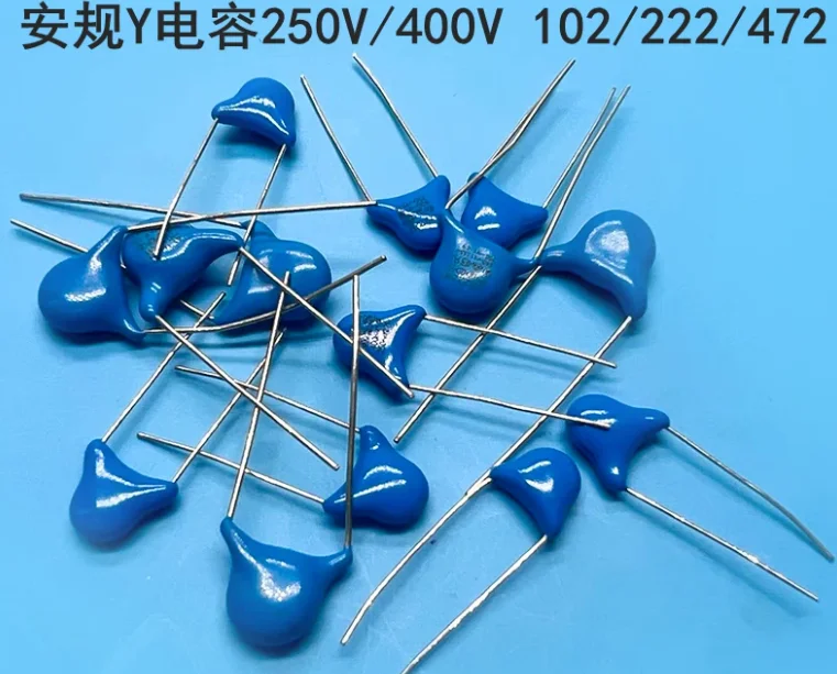 Freeship 20Pcs 102M  222M 471M 103M   4.7NF  1NF  470PF 10NF Safety Y Y1 Capacitor  400VAC  250VAC High-quality 472M