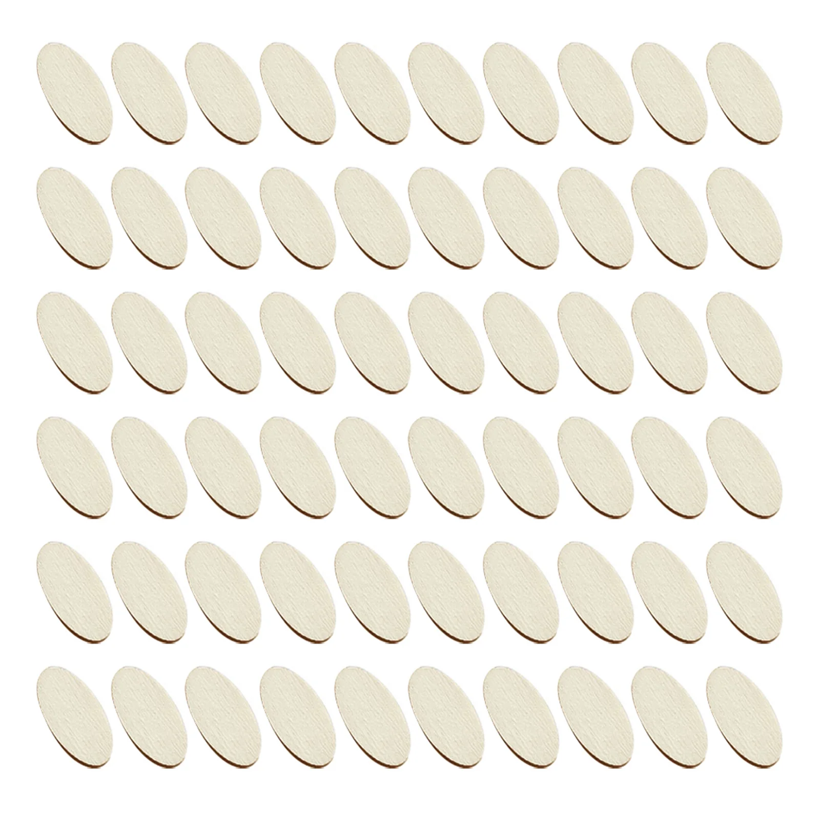 

300Pcs Oval Wood Cutouts Unfinished Blank Wood Pieces for DIY Crafts Painting and Home Art Projects Oval Cutouts for Craft