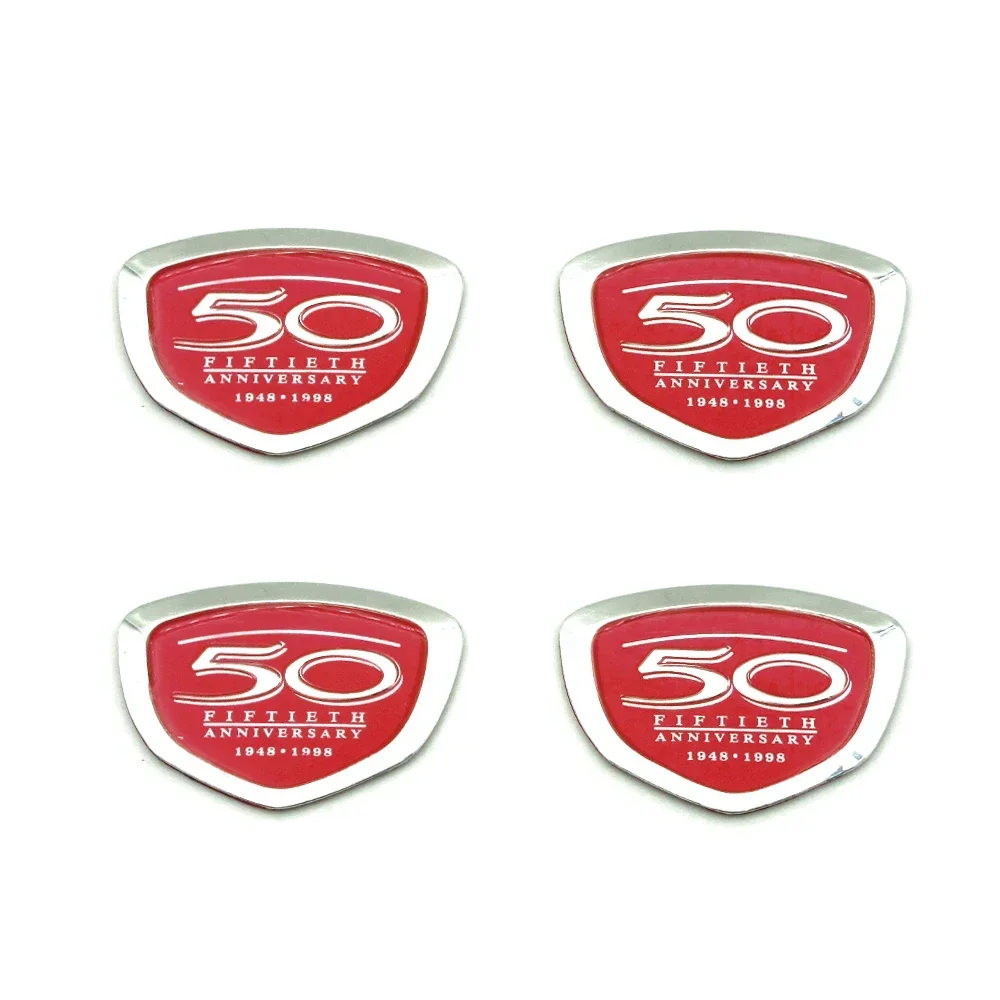 Motorcycle Emblem Label Logo Shell Decals Body Fairing Stickers Parts For Honda Dio AF24 AF38 AF52 Julio AF 52E 50th Anniversary