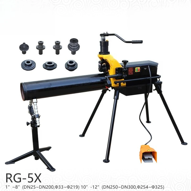 Electric hydraulic rolling groove machine, grooving machine