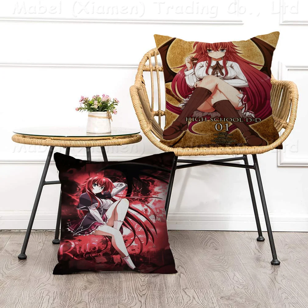 

Rias Gremory Pillow Cover Design Cushion Cover Decor Holiday Decorati