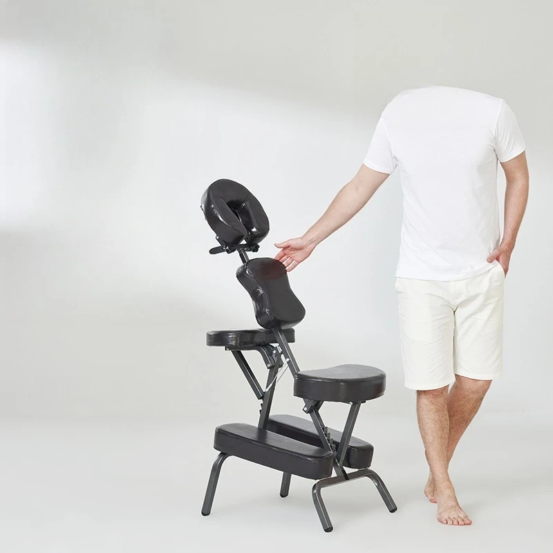 

Acupuncture Portable Massage Tables Commercial Modern Beauty Folding Massage Tables Simple Metal Furniture Cadeira MHAMY