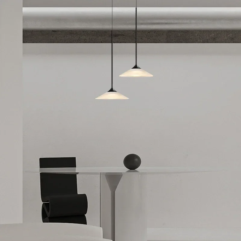 

SANDYHA Nordic Pendant Light Bedroom Bedside Chandelier Living Lamp Acrylic Lampshade Hanging Room Decor Dining Table Lighting