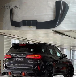FOR  BMW G05 F95 X5M 2019 2020 2021 2022 2023 Real Carbon Fiber Paint Car Rear Wing Trunk Lip Roof Spoiler