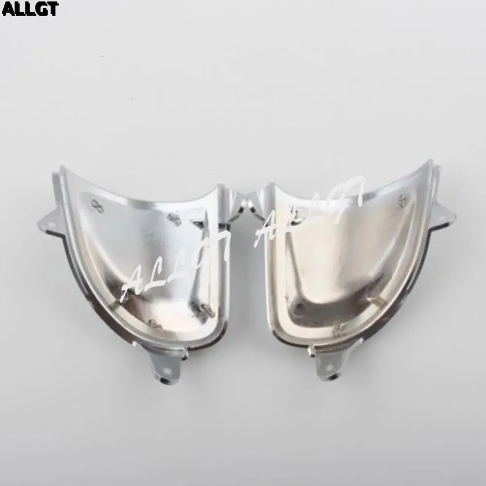 ALLGT Front Chrome Headlight Cover Trims Fits Honda Gold Wing GL1800 2001 2002 2003 2004 2005 2006 2007 2008 2009 2010 2011