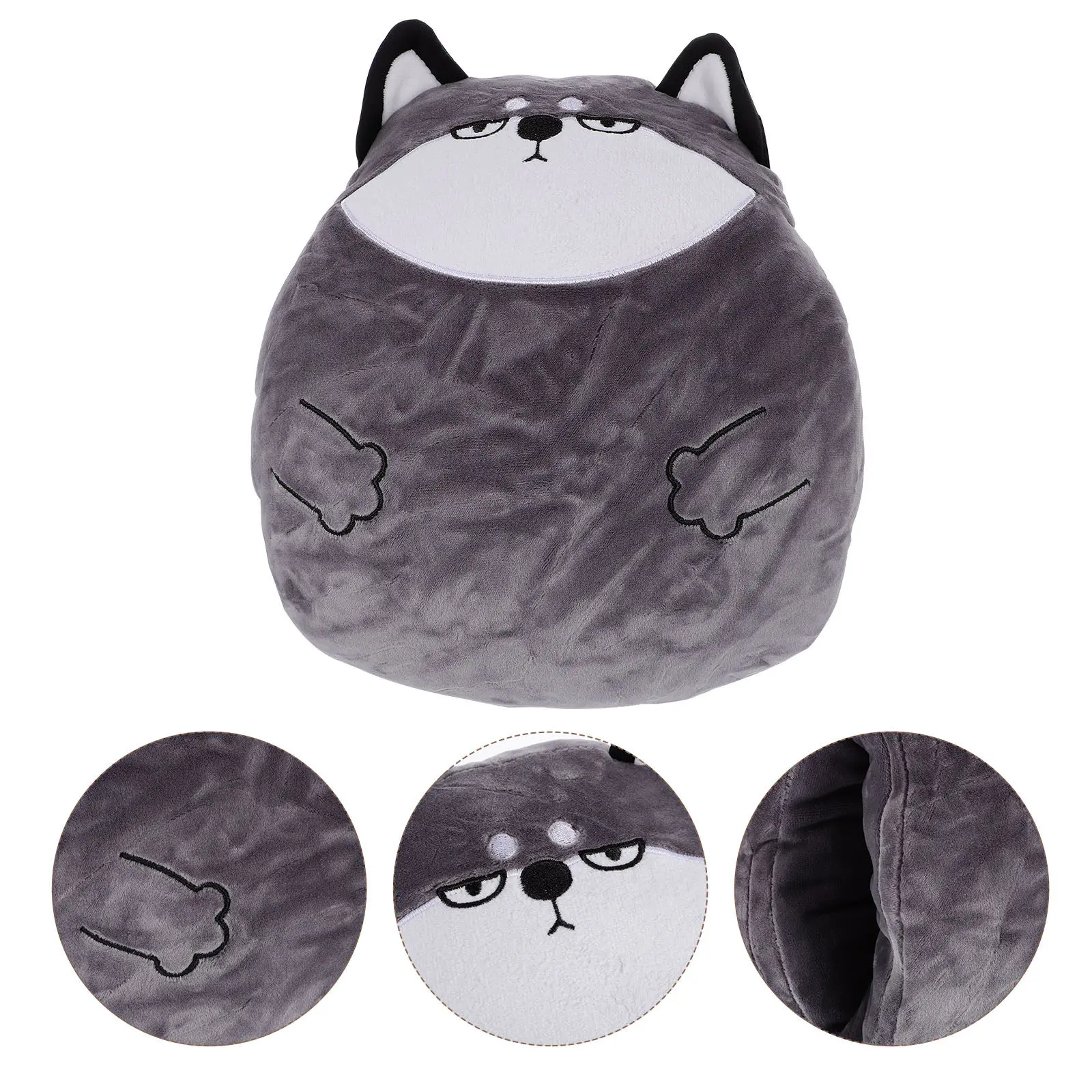 

Soft Stuffed Hand Warmer Pillow 16 Inch Cartoon Throw Pillow for Sleeping Watching Lumbar Support Cushion Home