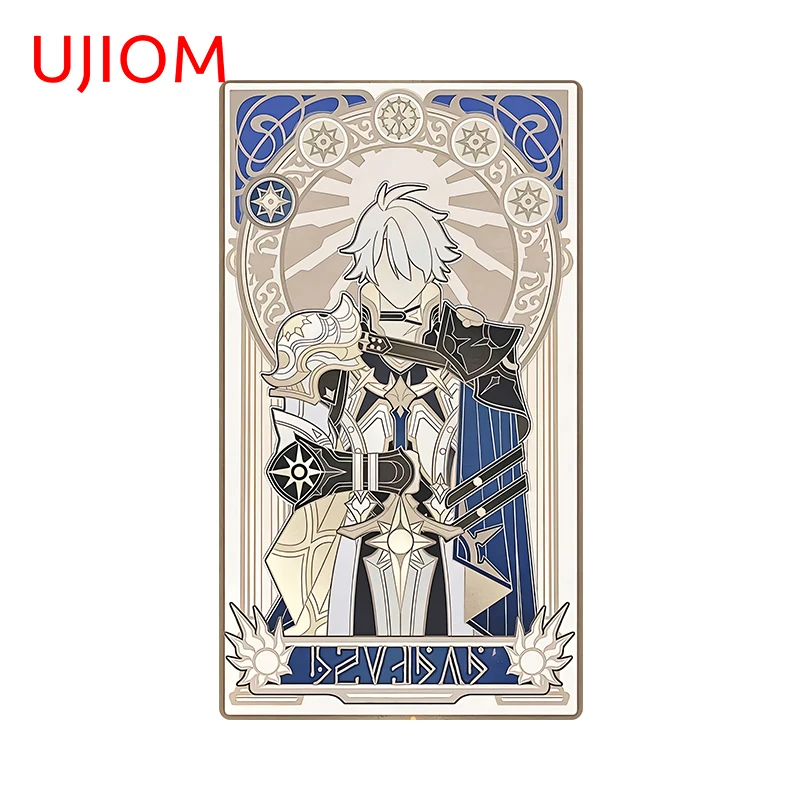 

UJIOM Delicate Honkai Star Rail Mydei Phainon Wall Stickers Wonderful Anime Men Design Door Window Decal Waterproof House Decor