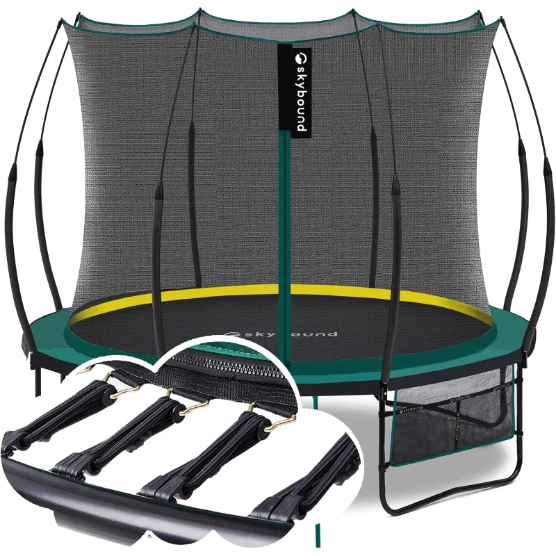 

SkyBound 14 FT 12 FT 10FT 8FT 6FT Springless Trampoline for Kids and Adults - Recreational Trampolines