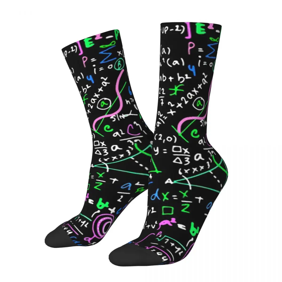 

GEOMETRY EQUATIONS Socks Harajuku High Quality Stockings All Season Long Socks Accessories for Unisex Birthday Present