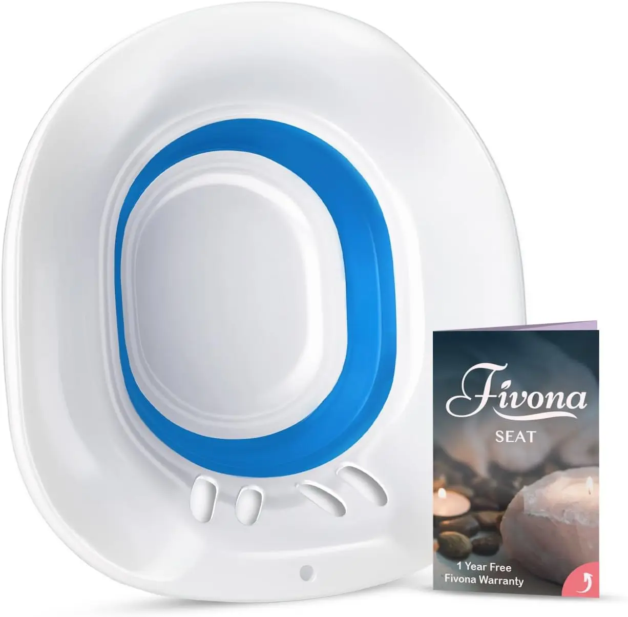 

Foldable Portable Bidet Basin for Postpartum & Hemorrhoid Care - Universal Fit, BPA-Free, Temperature Resistant - Blue