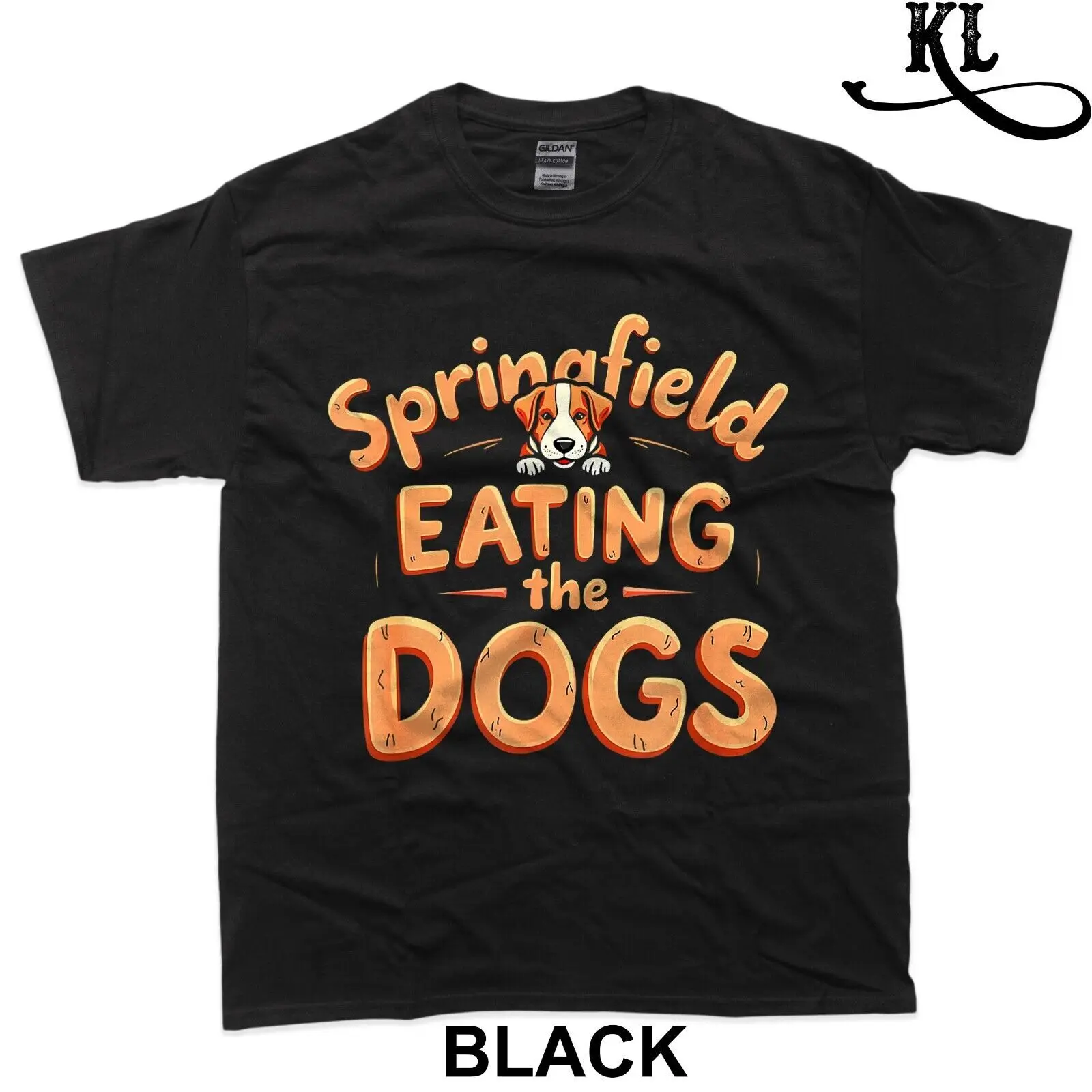 Eating the Dogs in Springfield Election T-Shirt