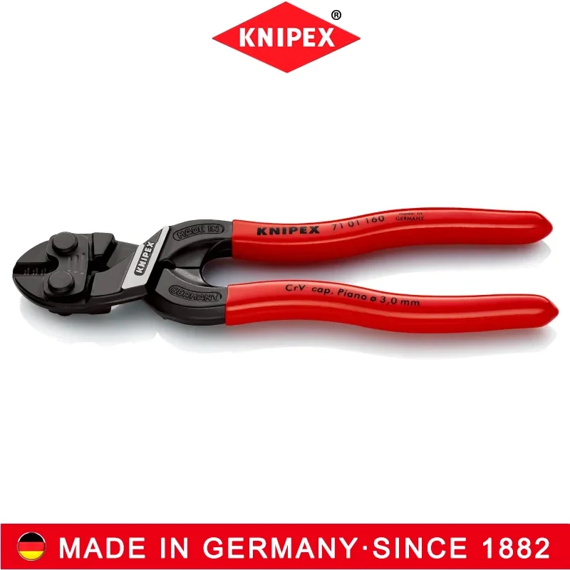 KNIPEX  Bolt Cutter Diagonal Pliers High quality materials and precision craftsmanship extend service life 7101160