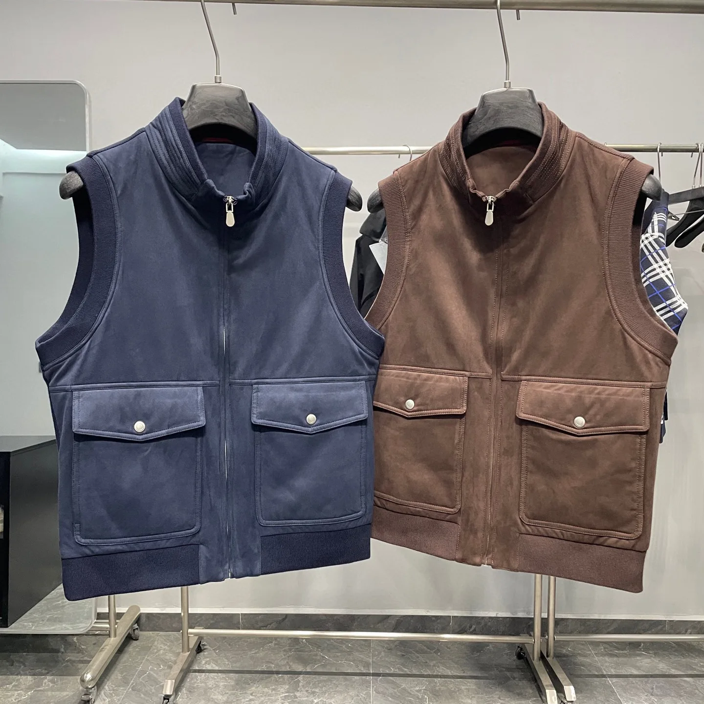 

BC Повседневная мужская куртка с карманом и воротником-стойкой