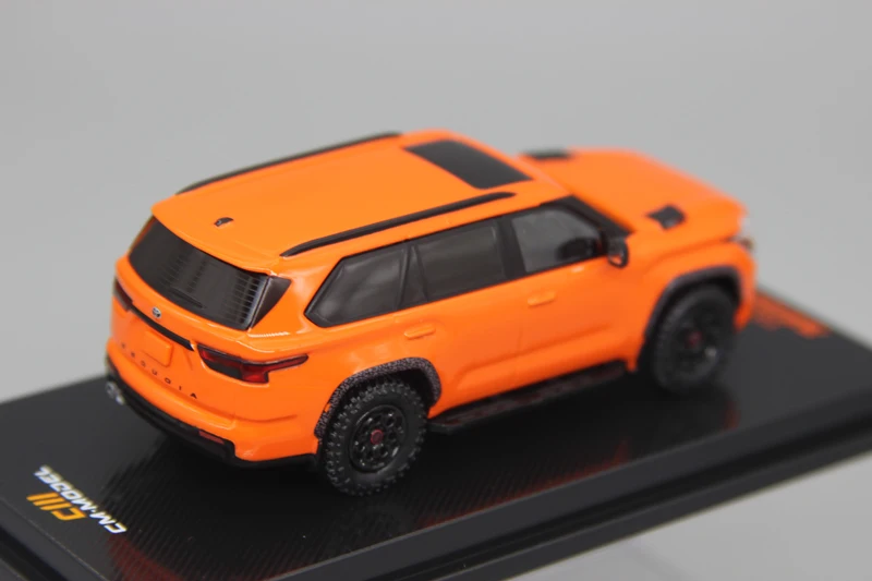 CM 1/64 Sequoia XK80 TRD Pro Legering Speelgoed Motorvoertuig Diecast Metaal Model Geschenken
