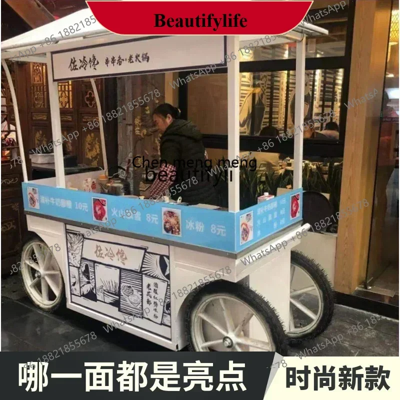 

AB02 Многофункциональный грузовик для закусок в европейском стиле Тележка для ночного рынка Грузовик для быстрого приготовления холодных напитков