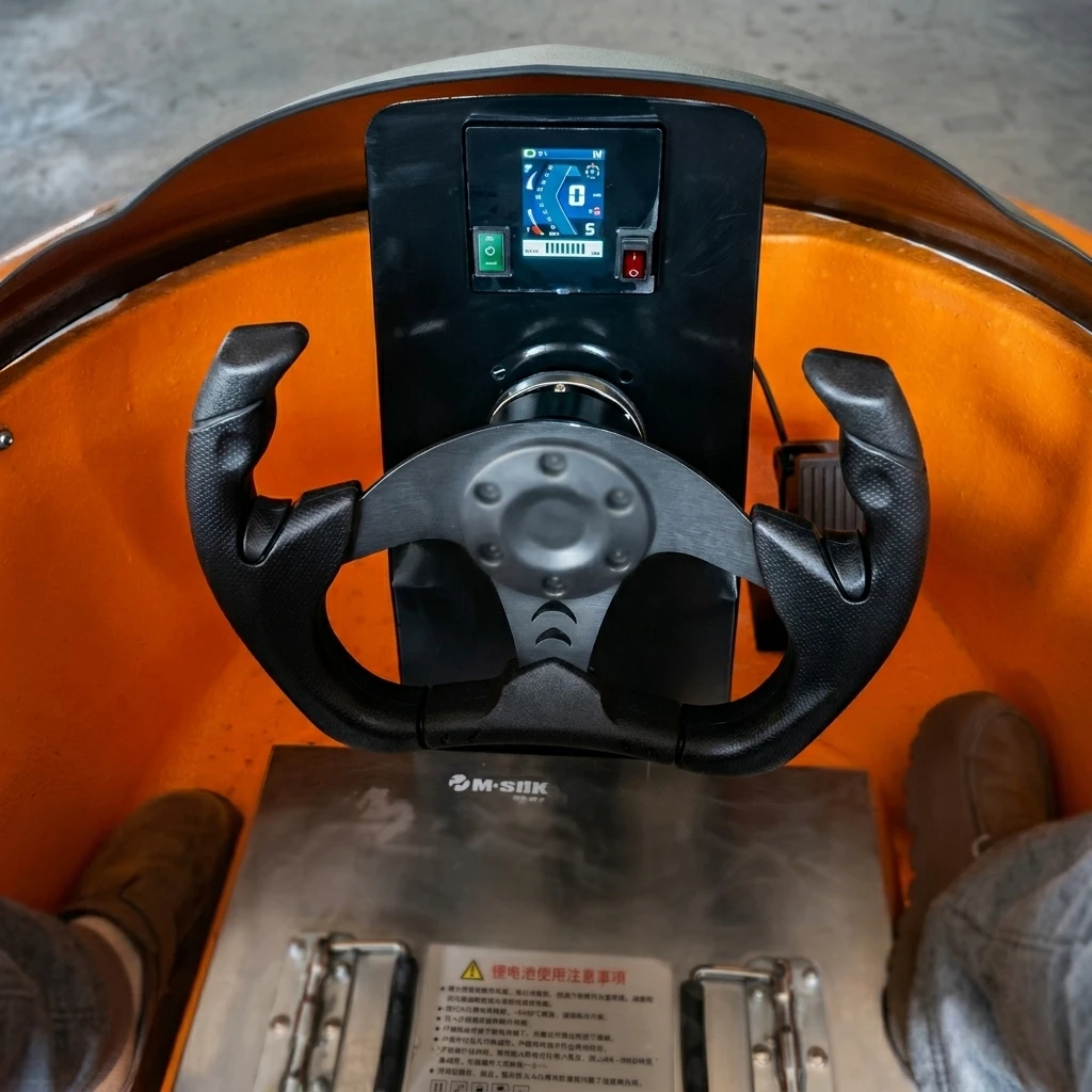 Center Console Boat Mini Motorboat with Cabin Seat Pontoon Boat Motor Fiberglass Speed Boat for Fishing Recreation Water Sport