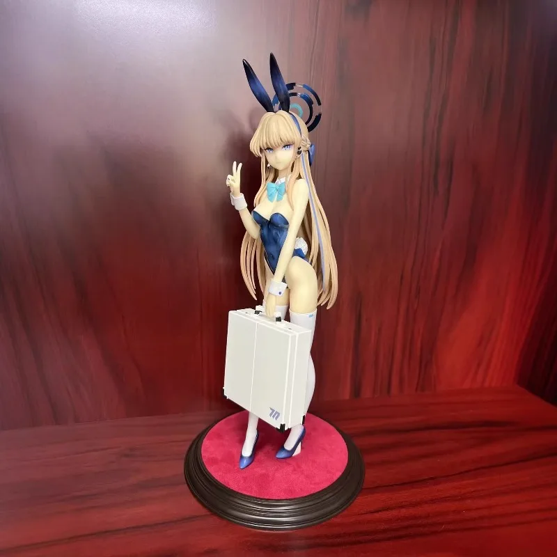 Figura de Anime Asuka Toki Versión Conejita Figura Coleccionable de Chica 2D, Adorno Decorativo para Escritorio y PC, Juguete de Regalo