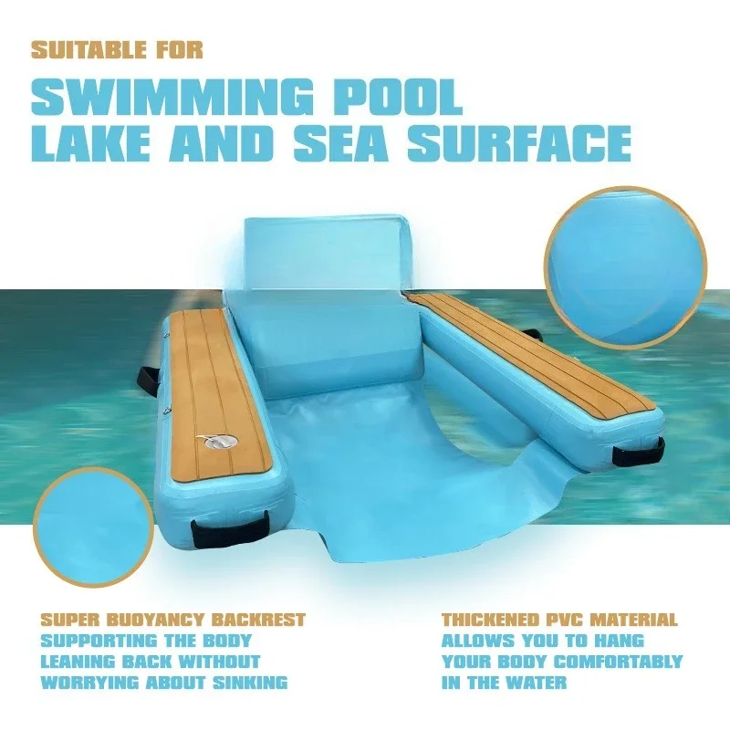 Water Leisure Products Party Leisure Sunbathing Inflatable Water Sofa