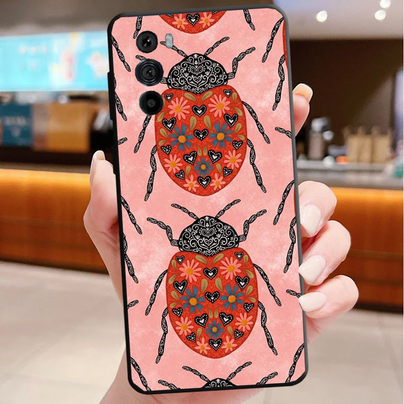 

Phone Case For Motorola Edge 50 40 Pro 60 50 40 30 Ultra Neo Fusion Moto G Play G Stylus G Power G Insects Bugs
