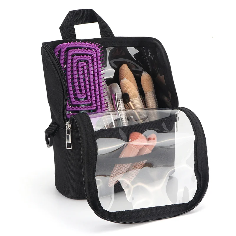 

Barber Cosmetic Bags Salon Makeup Tool Storage Bag Portable Hairdressing Tools Storage Waterproof Hair Styling Tools Storage Bag