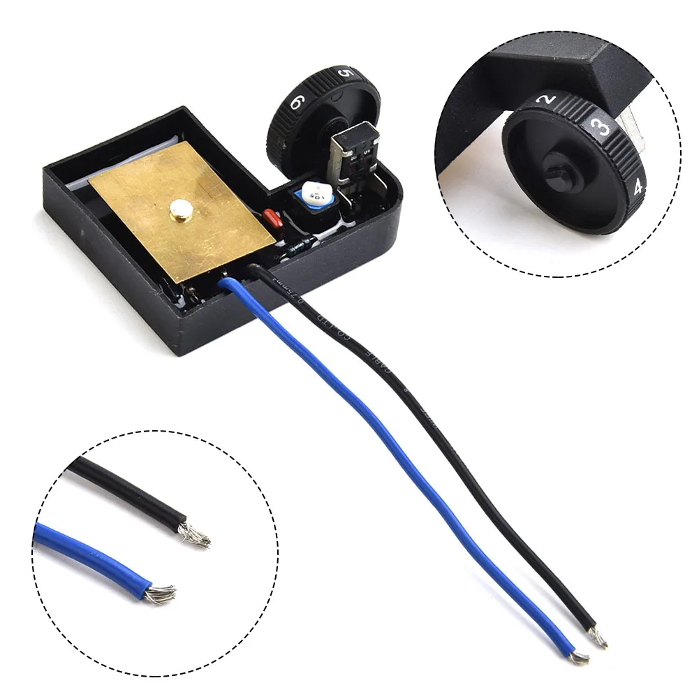 Speed Controller Switch Adjustable Governor Fit For 180 230 Polishing Machine Replacement Parts Electric Tool Accessories