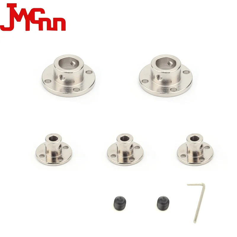 1 pièces 3MM5MM6MM8MM10MM12MMflange d'accouplement bride rigide haute dureté métal couplage bride arbre de guidage axe optique Support moteur