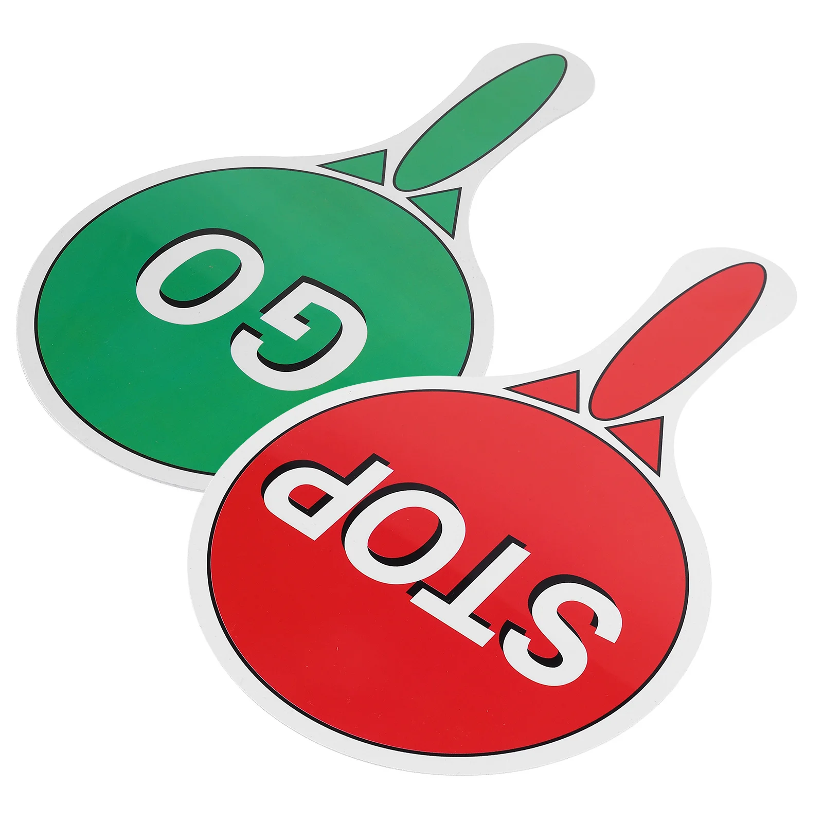 

1pcs Handheld Traffic Safety Education Signs For Kids Game Classroom Outdoor Use Stop Road