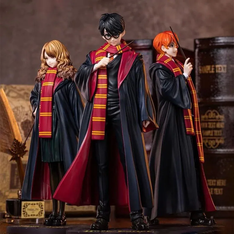 Harry Potter Age Of Magicians Wizard Hermione Granger Ron Weasley Dynasty Snape Action Figure Collectible Toys Ornament Kid Gift