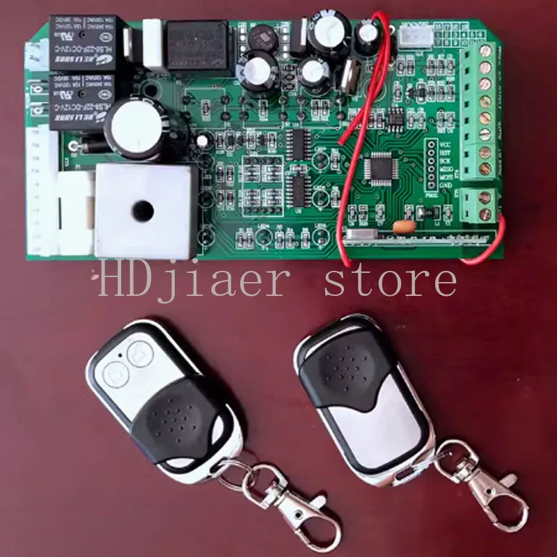 SUPRE LIGHT garage door remote control door opener s66 control motherboard 433 scrolling code