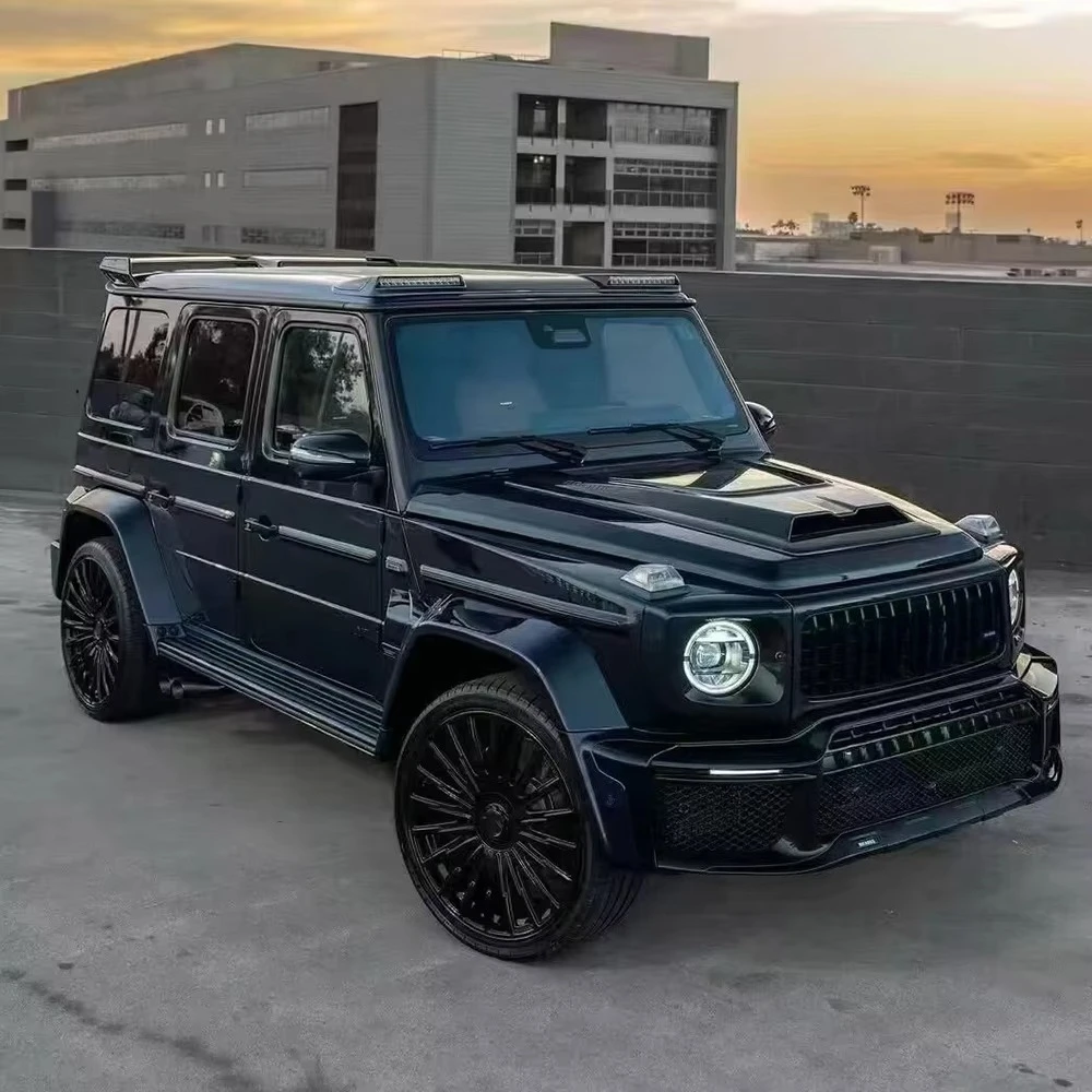STLF W464 Widestar Style Wide Body Kit for Mercedess-Benzs G-Class 2019-2024 G63 G500 G-Wagon B Style Bumper Wheel Arches