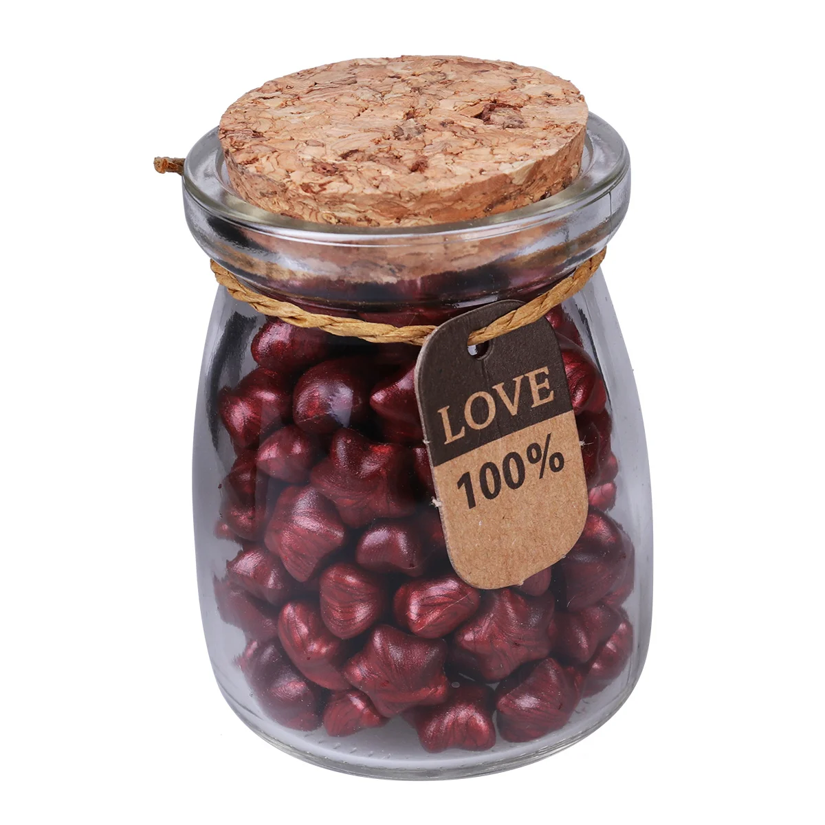 

120Pcs Star Shape Sealing Wax Beads Set Wine Red for Gift Sealing Wine Tea Cosmetics Packaging Seal Wax