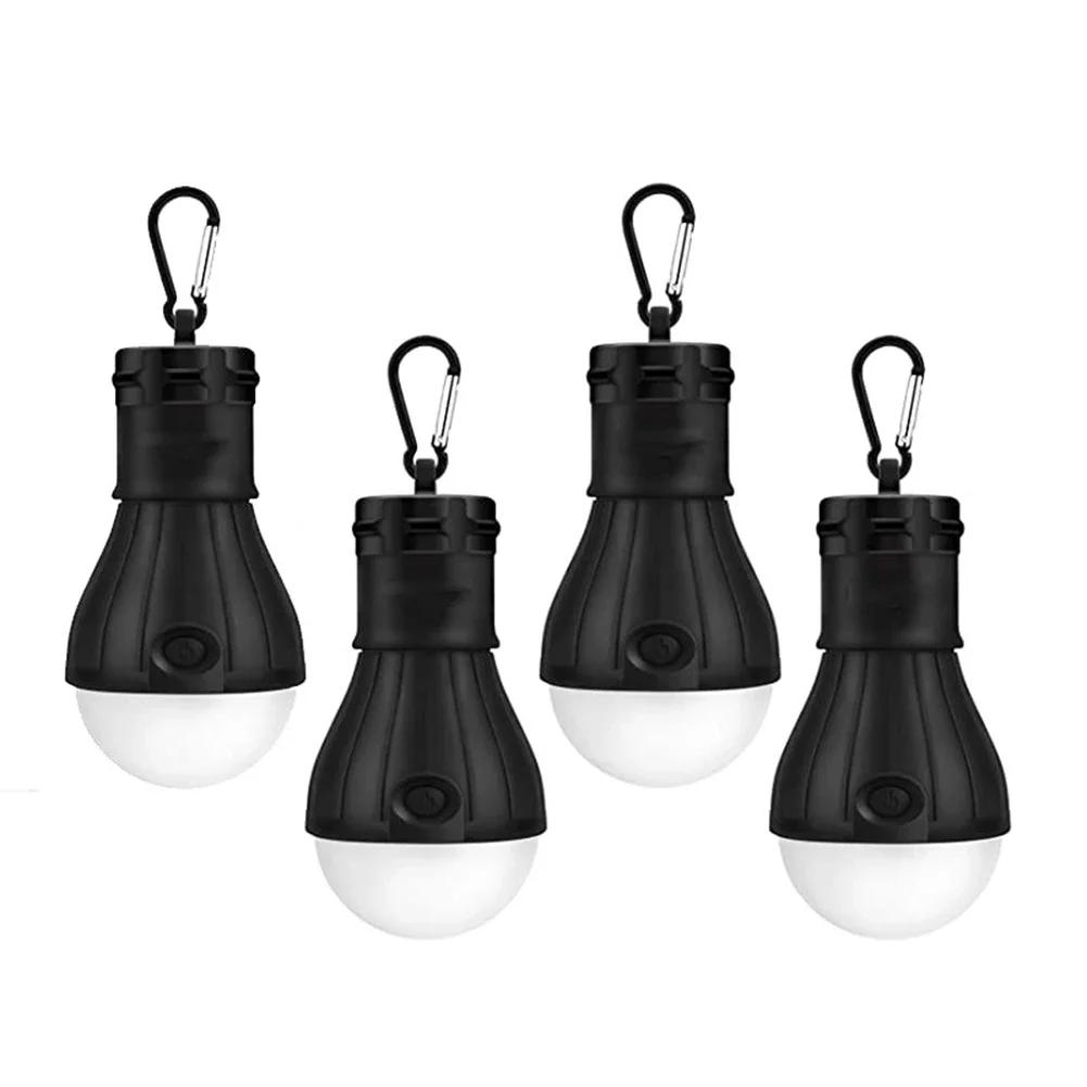 Portable Bright Camping Tent  Light Bulb Outdoor Waterproof Hanging Lamp Emergency Lights Battery Lantern BBQ Camping Light