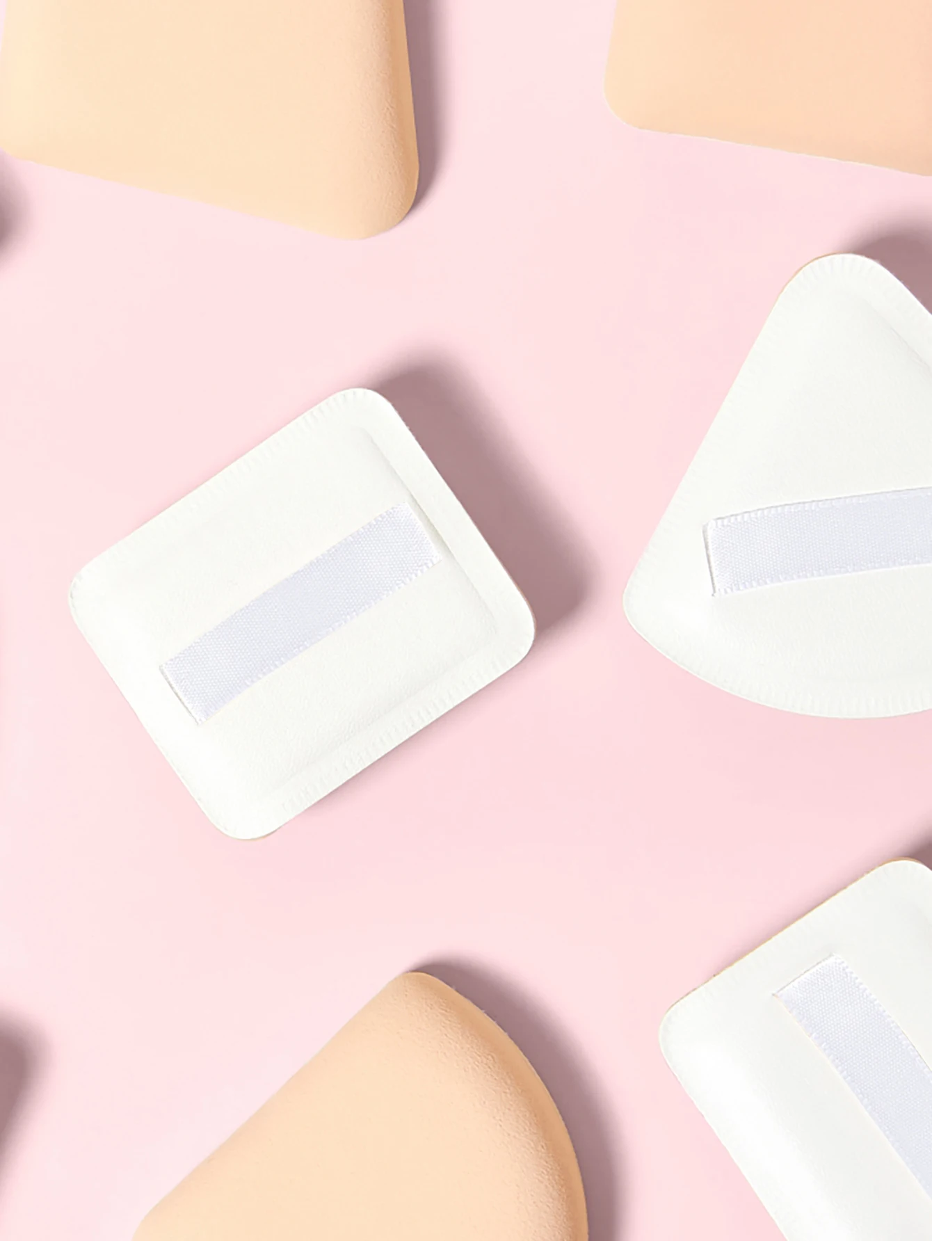 Super Soft Cloud Puff with Box Round Square Makeup Sponge Puff Dry Wet Dual Use Liquid Foundation Powder Cosmetics Makeup Tool