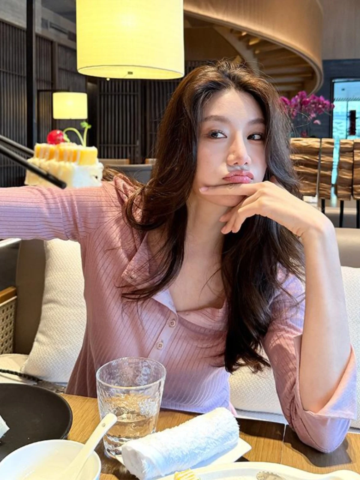 

Женский повседневный тонкий вязаный свитер Slim Fit с длинным рукавом, осенняя новинка ALONESAVOR