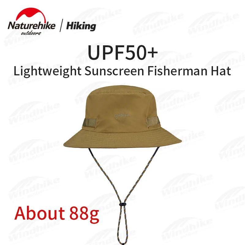 

Naturehike UPF50+ Men Women Ultralight Fisherman Hat Fashion Soft Breathable Hiking Travel Camping Waterproof Leisure Hat