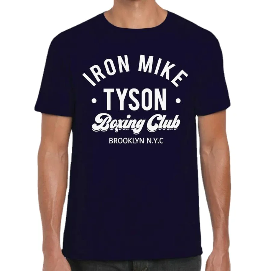 Mike Tyson Boxing Club Iron Mike T-Shirt. Summer Cotton Short Sleeve O-Neck Mens T Shirt New S-3XL