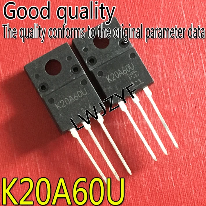 (10Pieces) New TK20A60U TO-220F K20A60U TO-220 TK20A60 20A60 20A 600V MOSFET Fast shipping