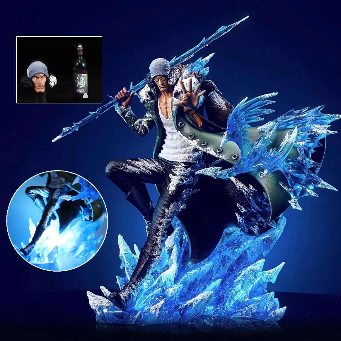 큐잔 애니메이션 피규어 추천 리뷰: 30cm Aokiji Kuzan PVC 액션 피규어 실사 체험기