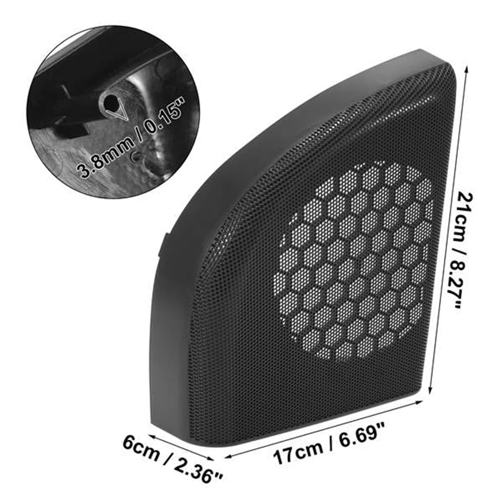 車のフロントドアスピーカーカバー,メルセデスベンツClcクラスクーペw203 2008-2011,a20372703889051 l r用トリムスピーカーグリル