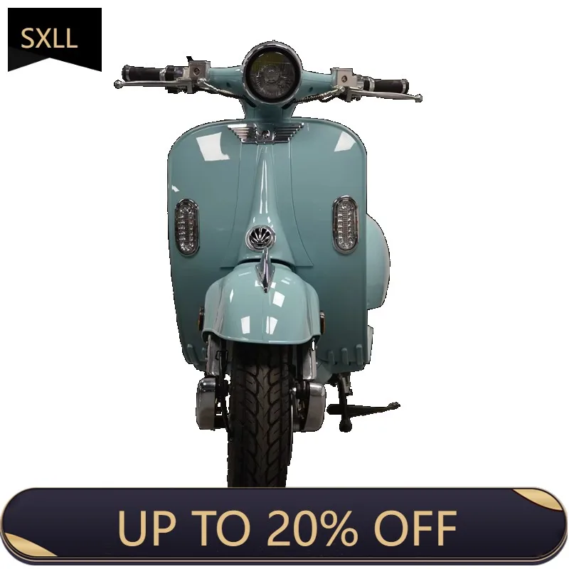 

SXLL Electric Motorcycle EEC Approved Retro Ves pa 72V 1000W Powerful Electric Scooter Electric City