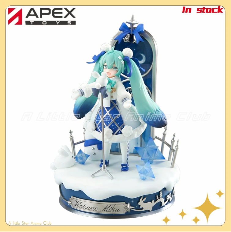 

In Stock Original APEX-TOYS Piapro Hatsune Miku Hoshiyukiye Model Anime Figure Gift