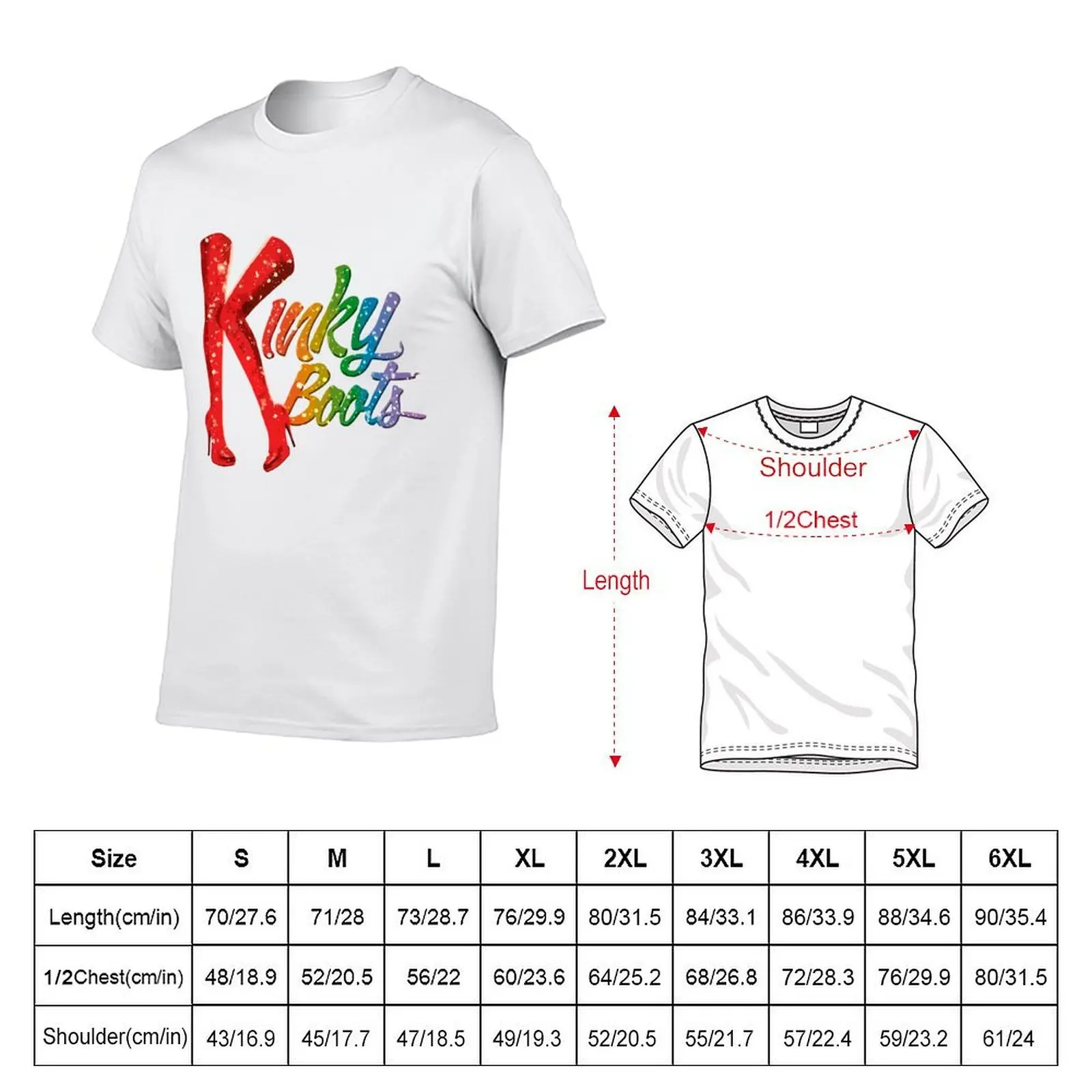 Kinky Boots Pride Logo T-Shirt Personalized t-shirt hippie clothes mens designer t shirt