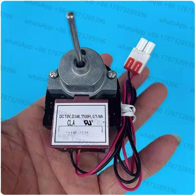 Motor do Ventilador do Refrigerador D4612AAA22 DC 13V 2.5W 1100RPM 0.178A Motor do Ventilador do Evaporador do Freezer