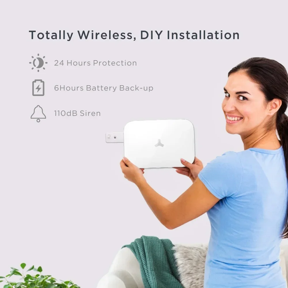 wireless motion sensor alarm automatic alarm response residential security systems