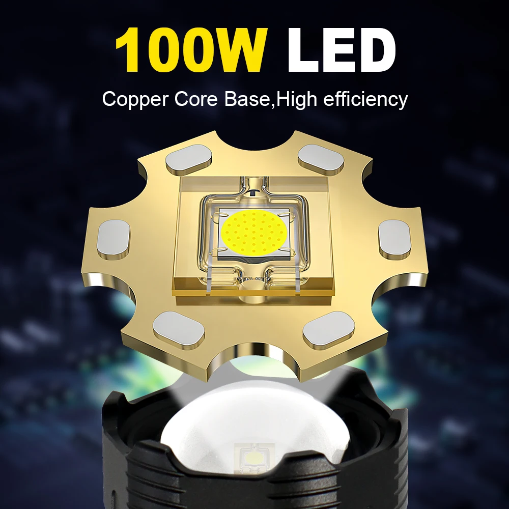 GRCKT Copper Metal Core Headlight Professional Miner's Headlight Industrial Light Safety Emergency Headlamp Father's Day Gifts view 2